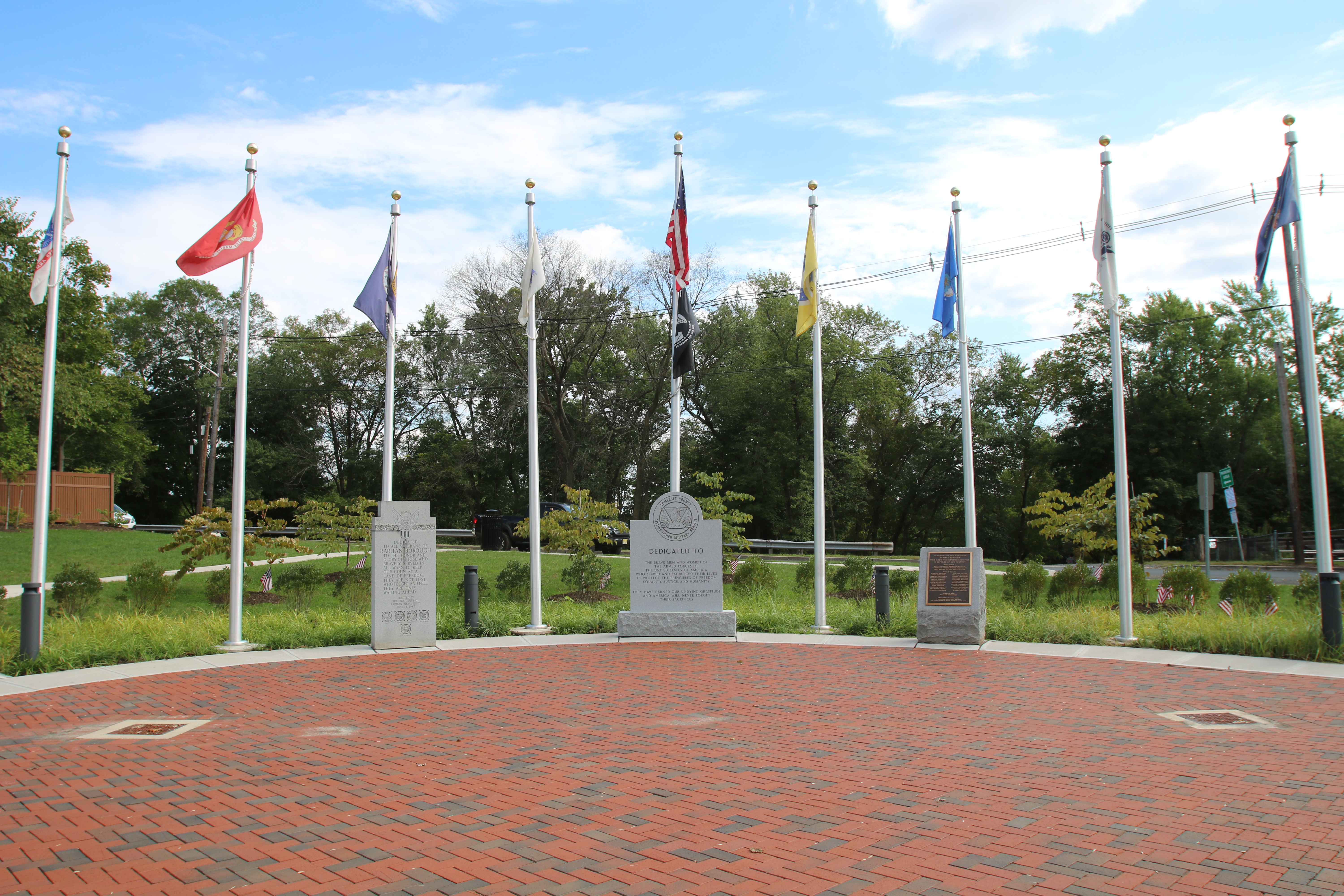 Veterans Park in Raritan, New Jersey